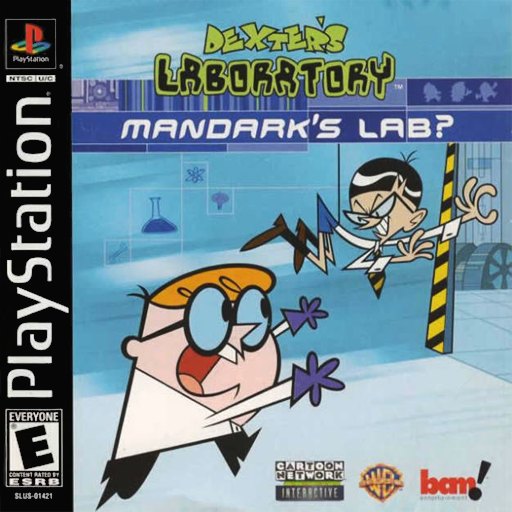 Dexter's Laboratory: Mandark's Lab box art