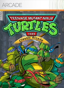 Teenage Mutant Ninja Turtles 1989 Classic Arcade box art