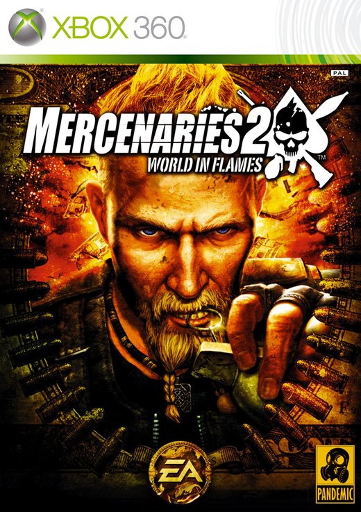 Mercenaries 2: World in Flames box art