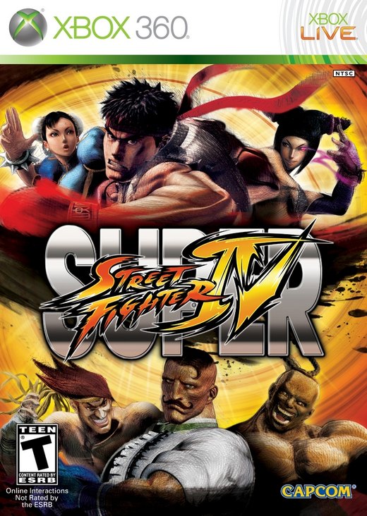 Super Street Fighter IV box art