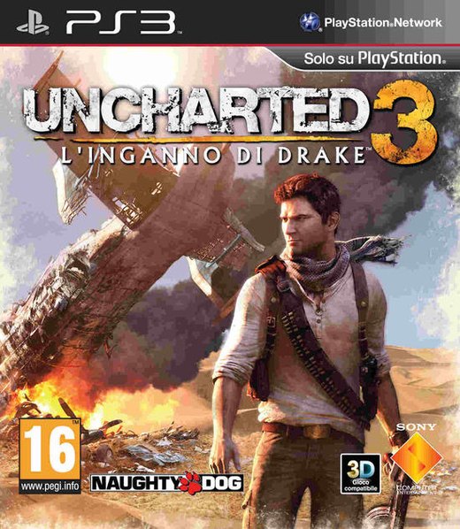 Uncharted 3: Drake's Deception: Special Edition box art