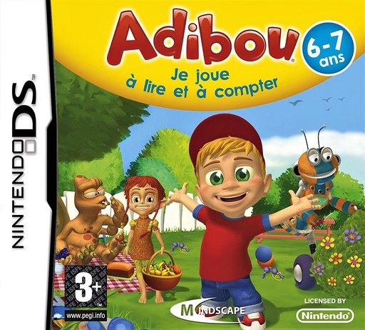 Adibou: Je Joue a Lire et a Compter box art