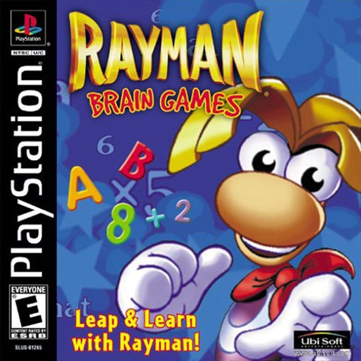 Rayman Brain Games box art