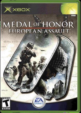 Medal of Honor: European Assault box art