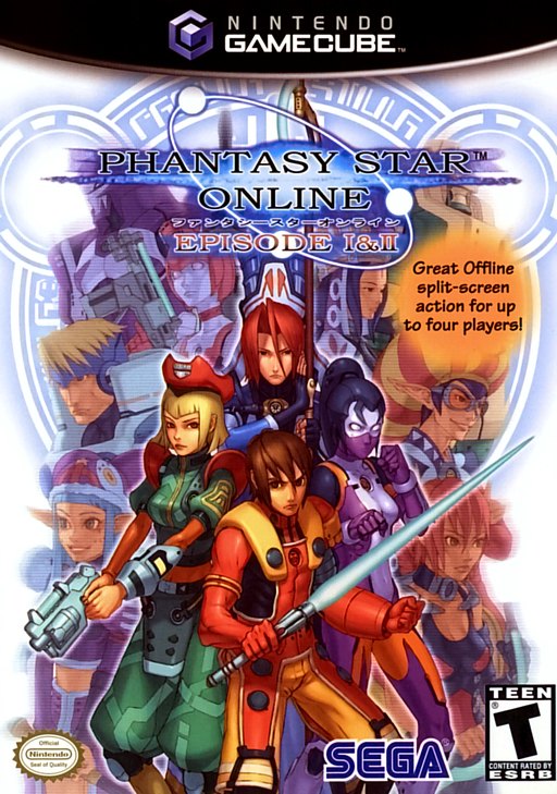 Phantasy Star Online Episode I _ II box art