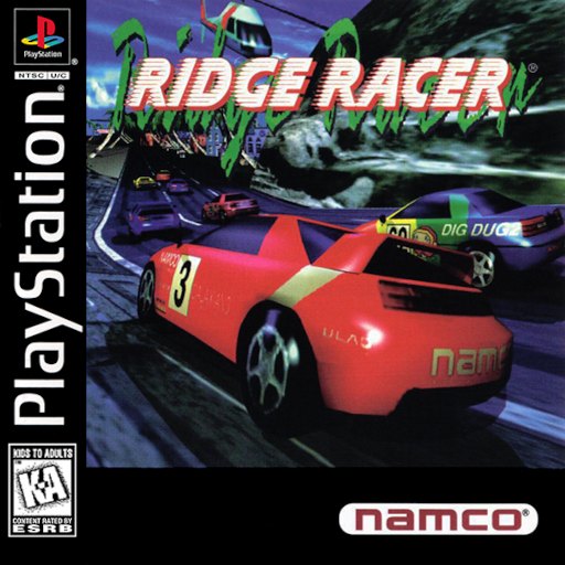 Ridge Racer box art