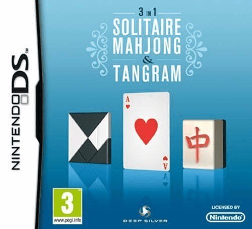 3 in 1: Solitaire, Mahjong _ Tangram box art