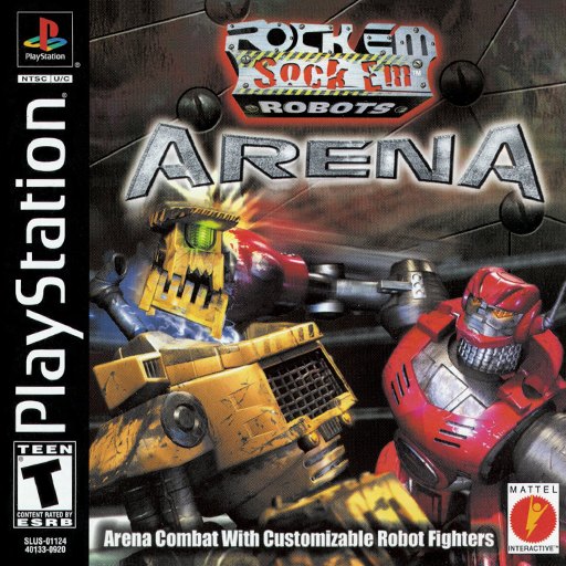 Rock 'Em Sock 'Em Robots Arena box art