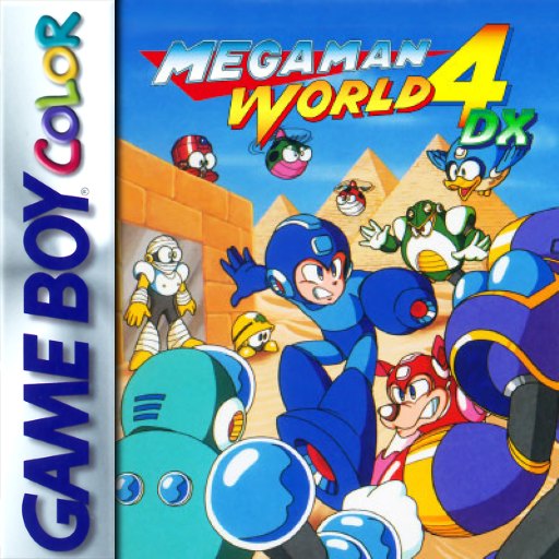 Mega Man World 4 DX box art