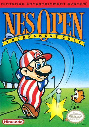 NES Open Tournament Golf box art