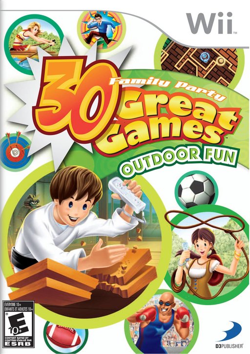 Family Party_ 30 Great Games Outdoor Fun box art
