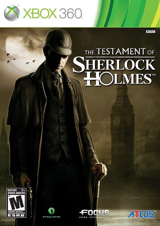 The Testament of Sherlock Holmes box art