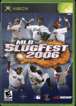 MLB Slugfest 2006 box art