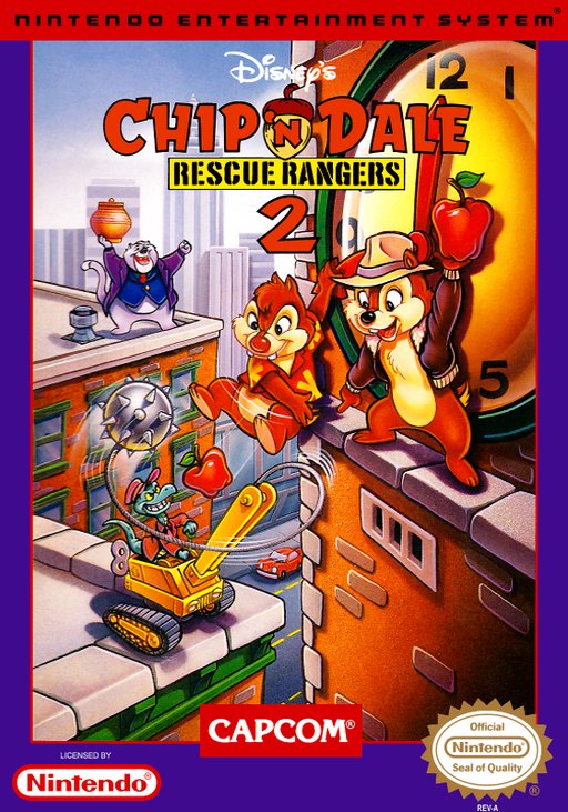 Chip 'n Dale: Rescue Rangers 2 box art