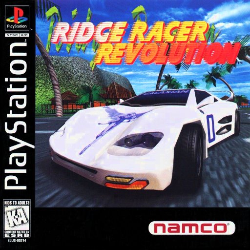 Ridge Racer Revolution box art