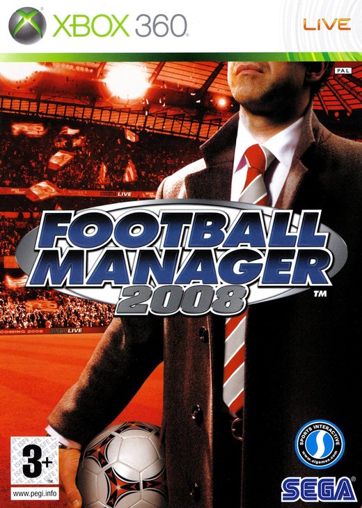 Football Manager 2008 box art