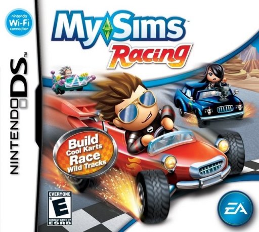 MySims: Racing box art