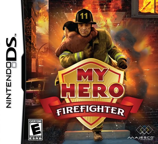 My Hero: Firefighter box art