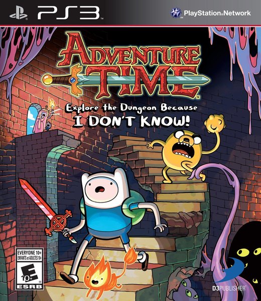 Adventure Time: Explore the Dungeon Because I DON’T KNOW! box art