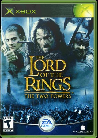 The Lord of the Rings: The Two Towers box art