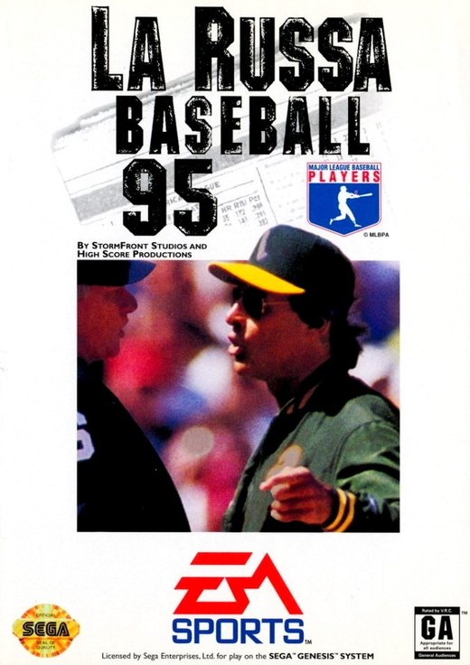 La Russa Baseball 95 box art