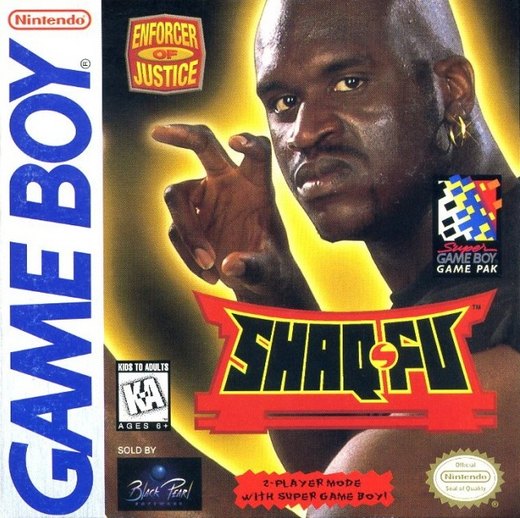 Shaq Fu box art