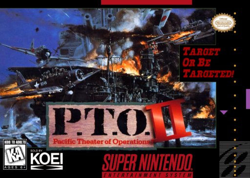P.T.O. II: Pacific Theater of Operations box art