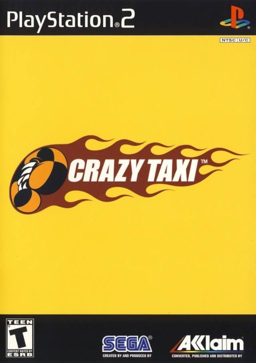 Crazy Taxi box art