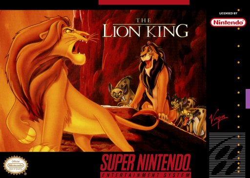 The Lion King box art