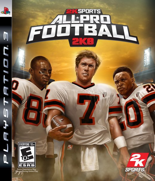 All-Pro Football 2K8 box art