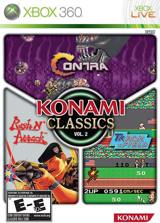 Konami Classics Vol. 2 box art