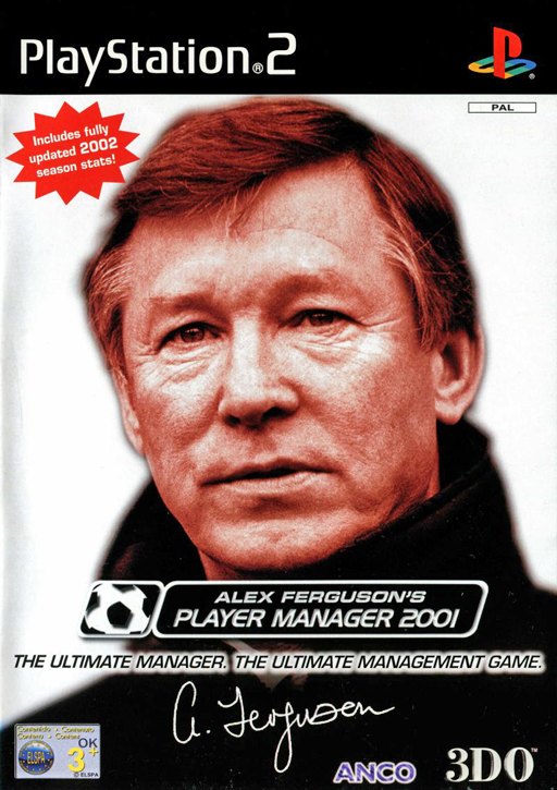 Alex Ferguson's Player Manager 2001 box art