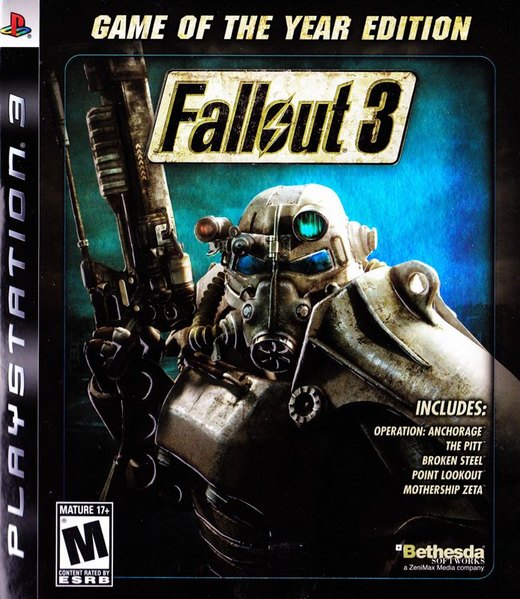 Fallout 3: Game of the Year Edition box art