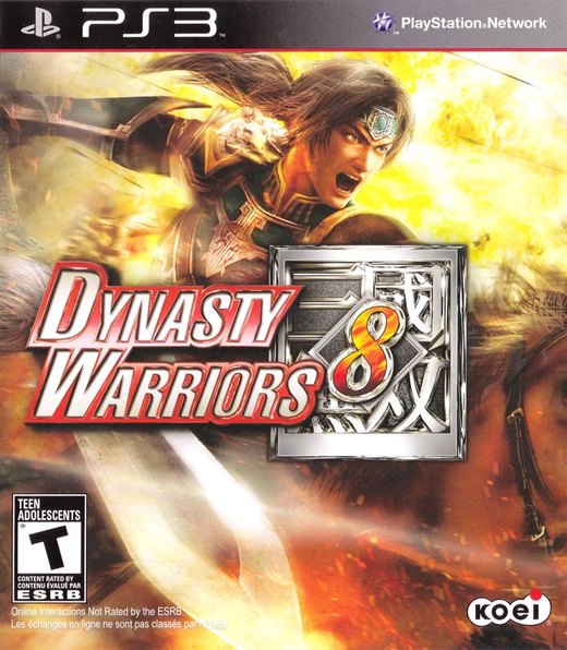 Dynasty Warriors 8 box art