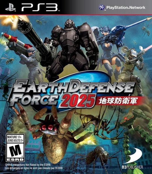 Earth Defense Force 2025 box art