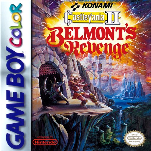 Castlevania II: Belmont's Revenge DX box art
