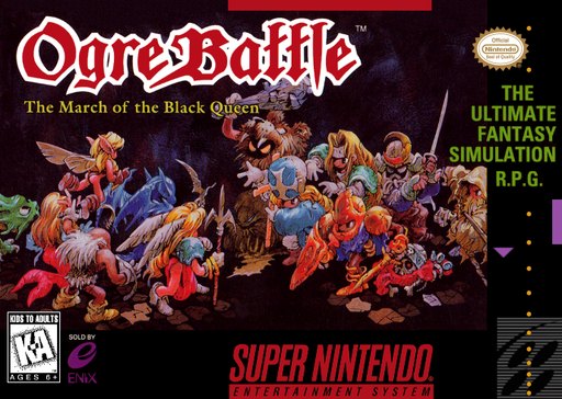 Ogre Battle: The March of the Black Queen box art