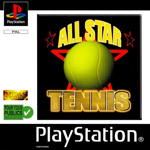 All Star Tennis box art
