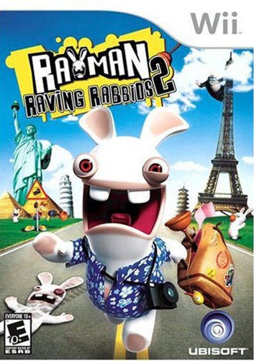 Rayman Raving Rabbids 2 box art