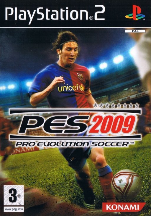 PES 2009: Pro Evolution Soccer box art