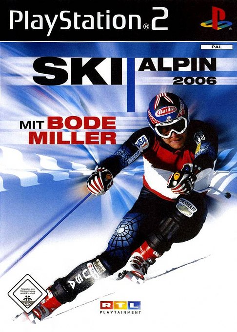 Alpine Skiing 2006 featuring Bode Miller box art