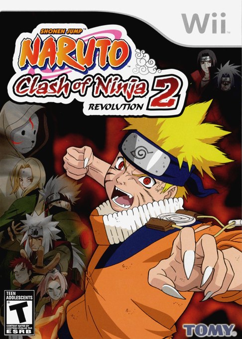 Naruto: Clash of Ninja Revolution 2: European Version box art