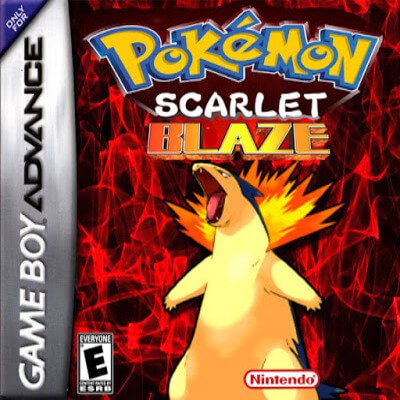 Pokémon Scarlet Blaze box art