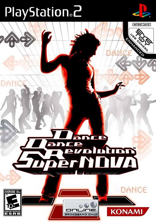 Dance Dance Revolution SuperNOVA box art