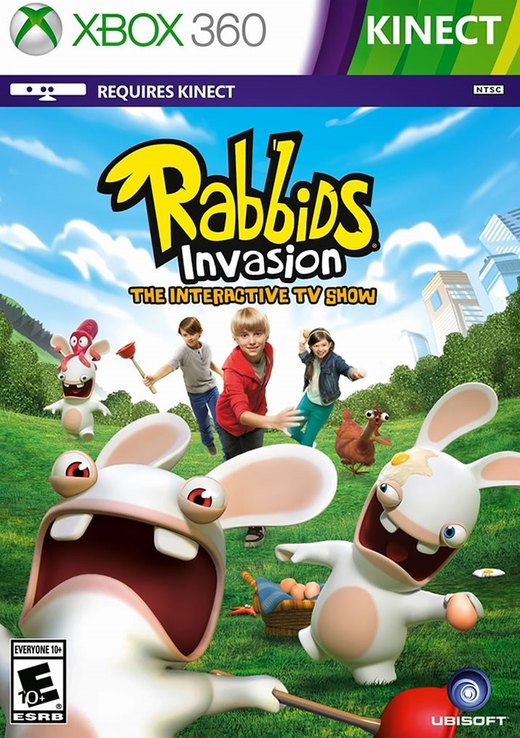 Rabbids Invasion : The Interactive TV Show box art