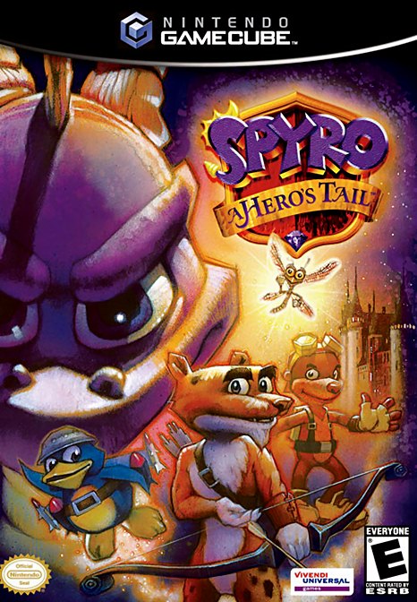 Spyro: A Hero's Tail box art
