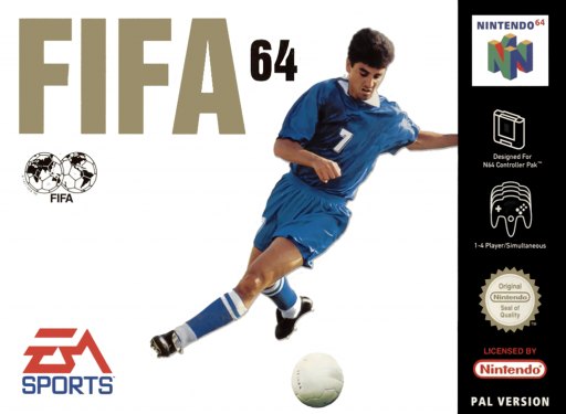 FIFA 64 box art