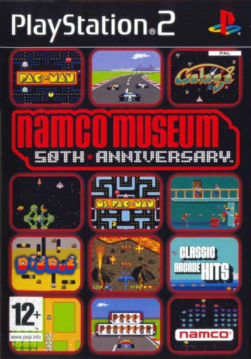 Namco Museum 50th Anniversary box art
