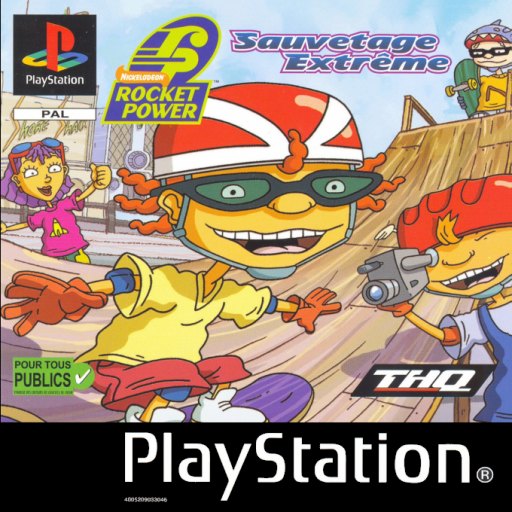 Nickelodeon Rocket Power: Sauvetage Extreme box art