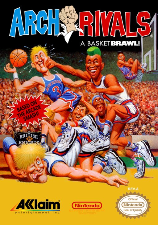 Arch Rivals: A Basketbrawl! box art